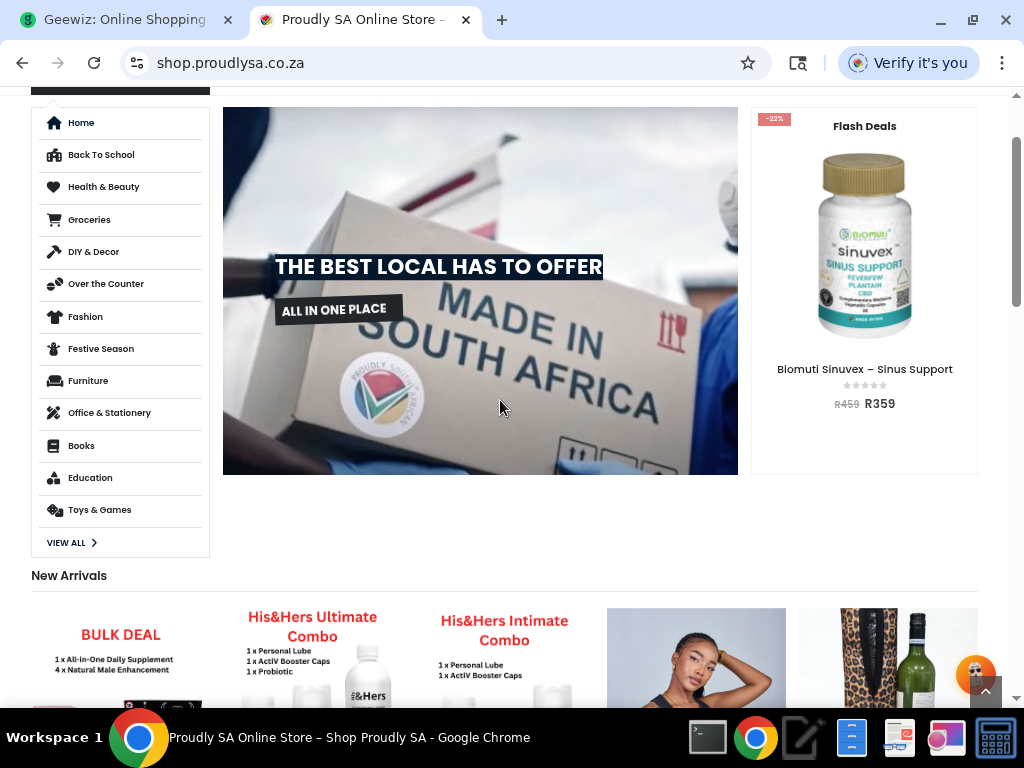 Shop.ProudlySA.co.za additional screenshot